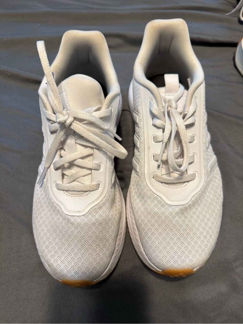 adidas White Athletic Sneakers